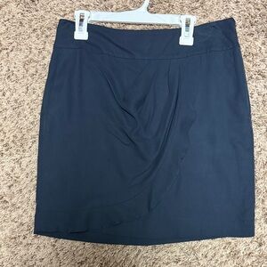 LOFT Navy Mini Skirt